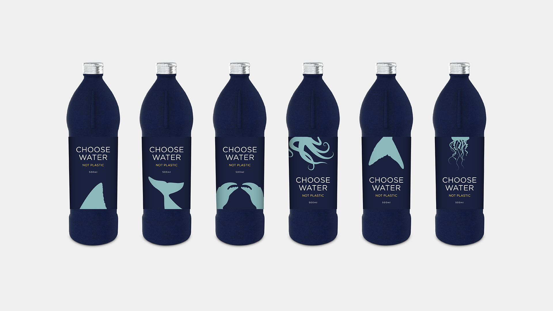 venturethree and Choose Water Unveil Branding for Plastic-Free Water Bottle
