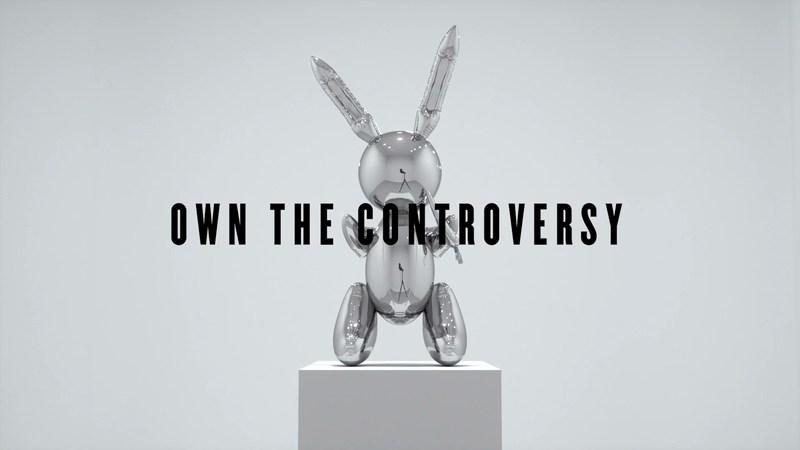 Christies - Jeff Koons Rabbit Own the controversy