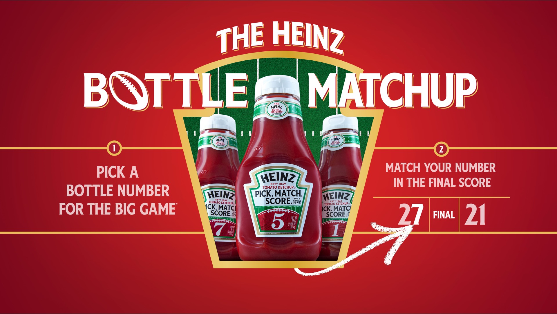 Affiche Advertising - Heinz Slide bottle