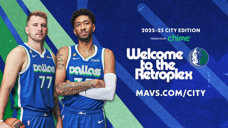 Dallas Mavericks reveal 2022-23 city edition 'Retroplex' uniforms