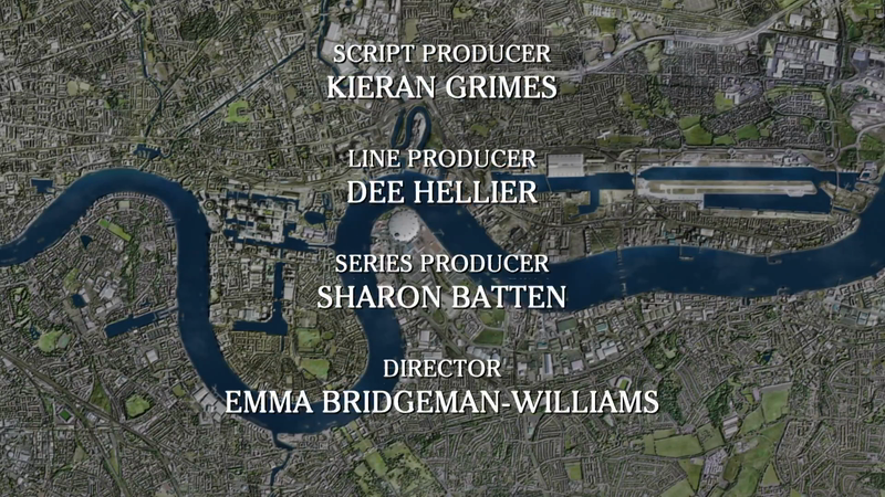 A still from the BBC's EastEnders Deep Credits sequence